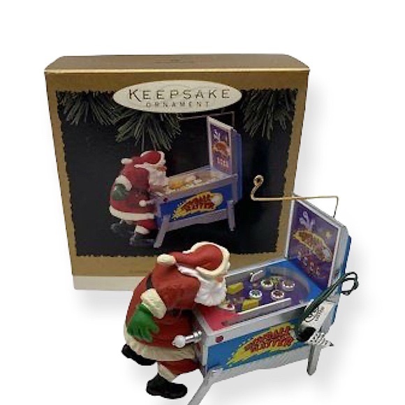 Hallmark Holiday Vtg 996 Pinball Wonder Magic Ornament Poshmark